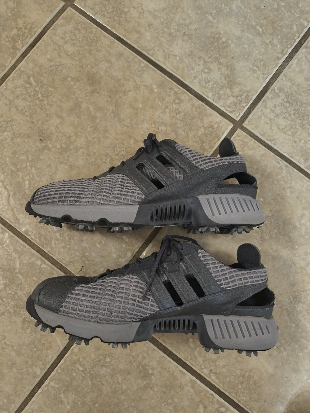 adidas Gray Clima Cool Golf Shoes